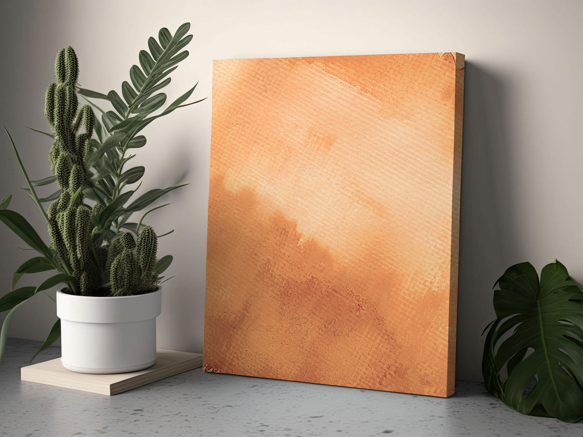 Warm Brown Watercolor Background, Digital Download