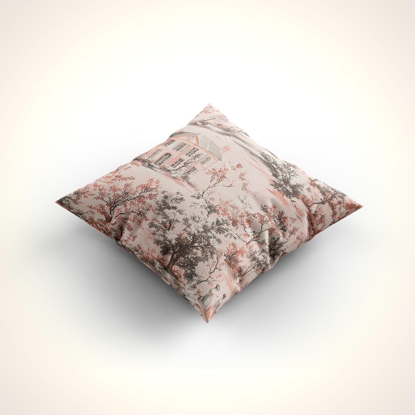 Toile de Jouy Tileable Patterns, Scrapbooking Printable Paper