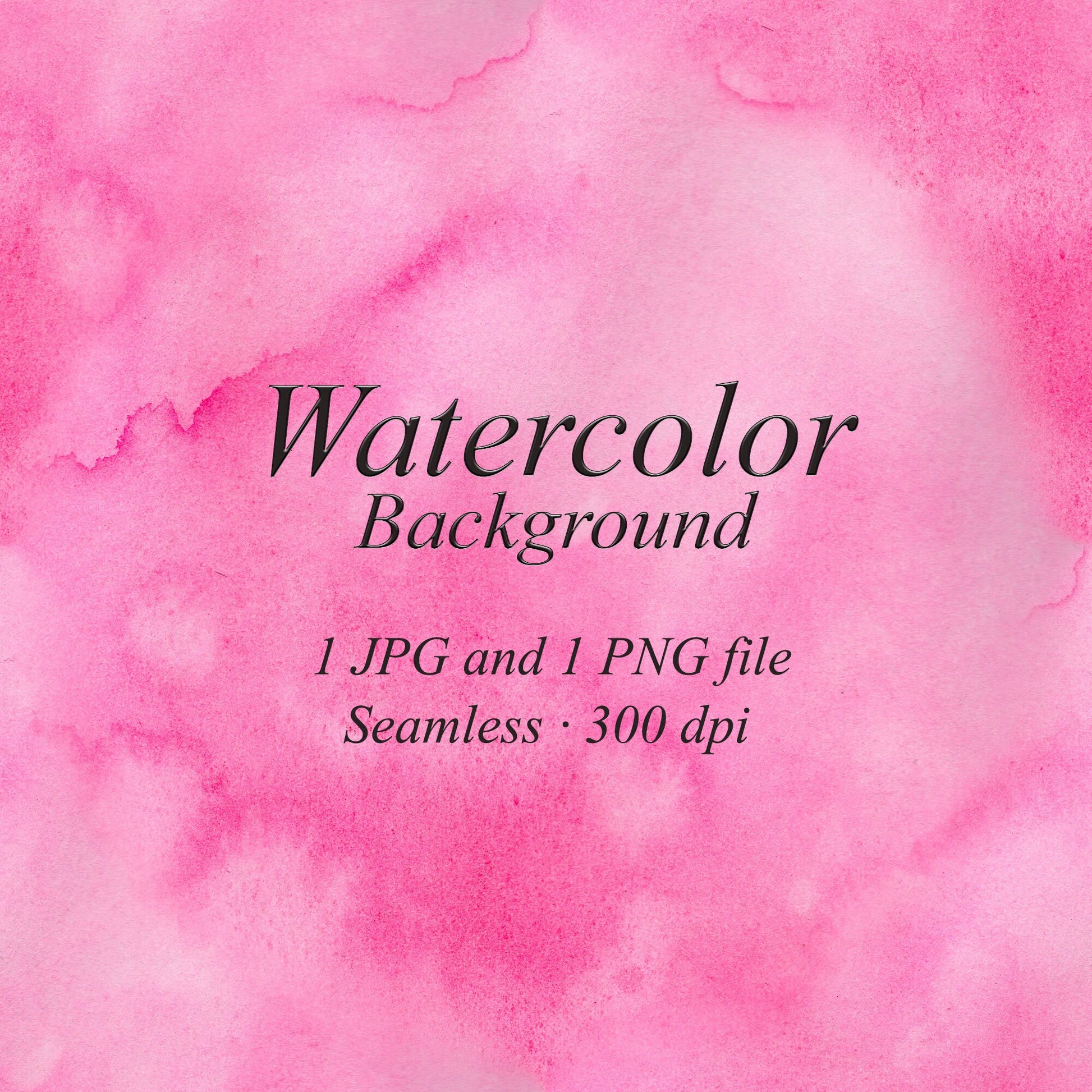 hot pink watercolor background, seamless texture, watercolor washes