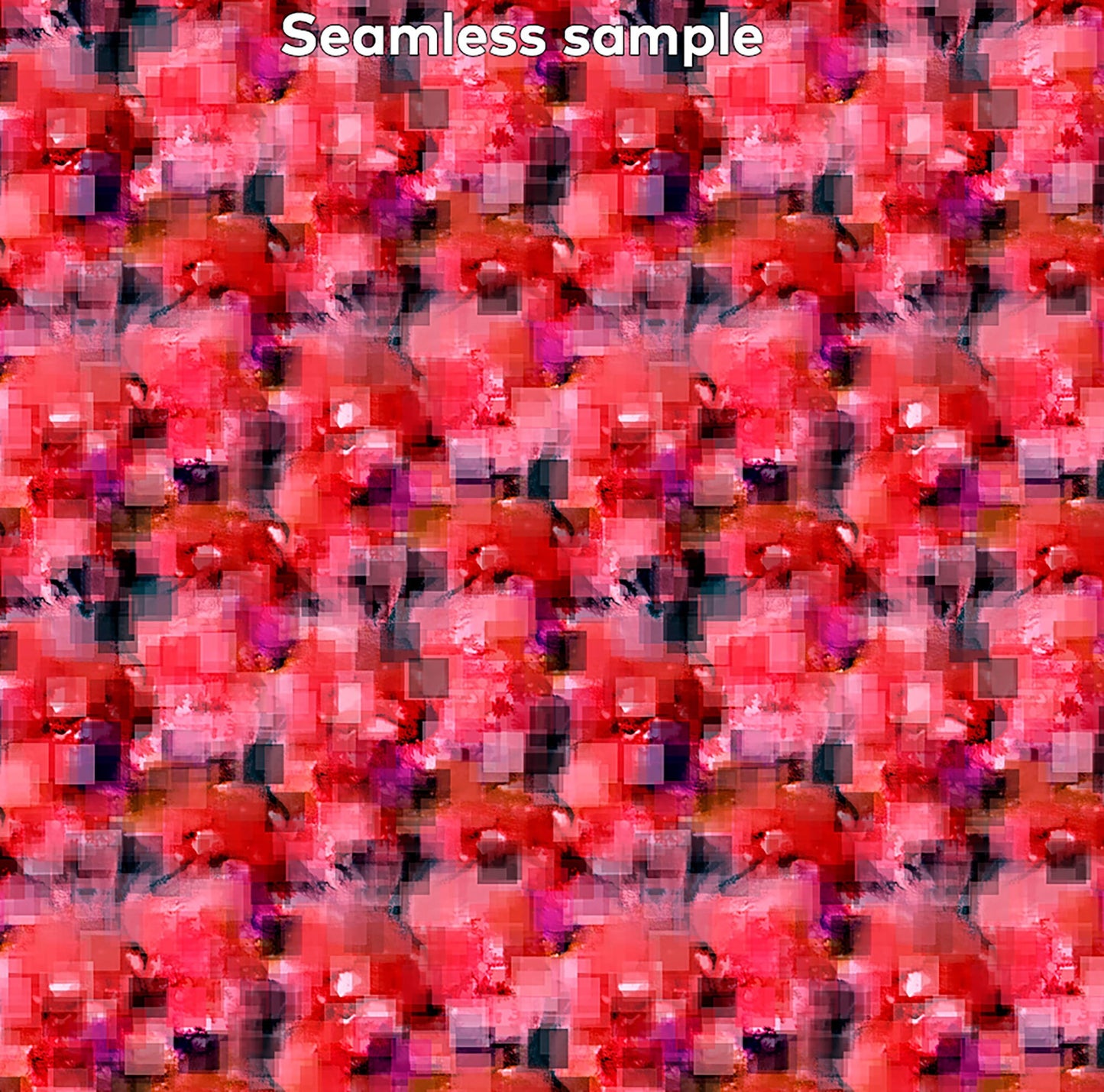 Pixel Art Printable Tileable Patterns, Pixel Digital Backgrounds