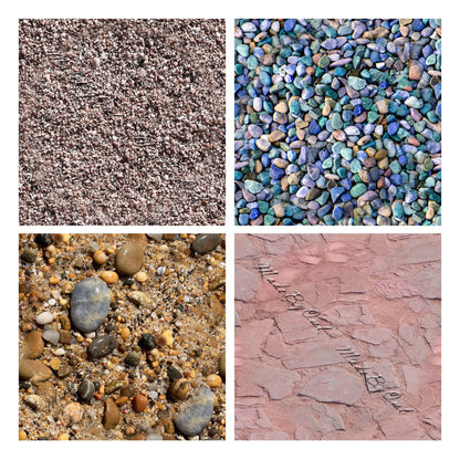 Stones and Pebbles Seamless Textures, Digital Backgrounds