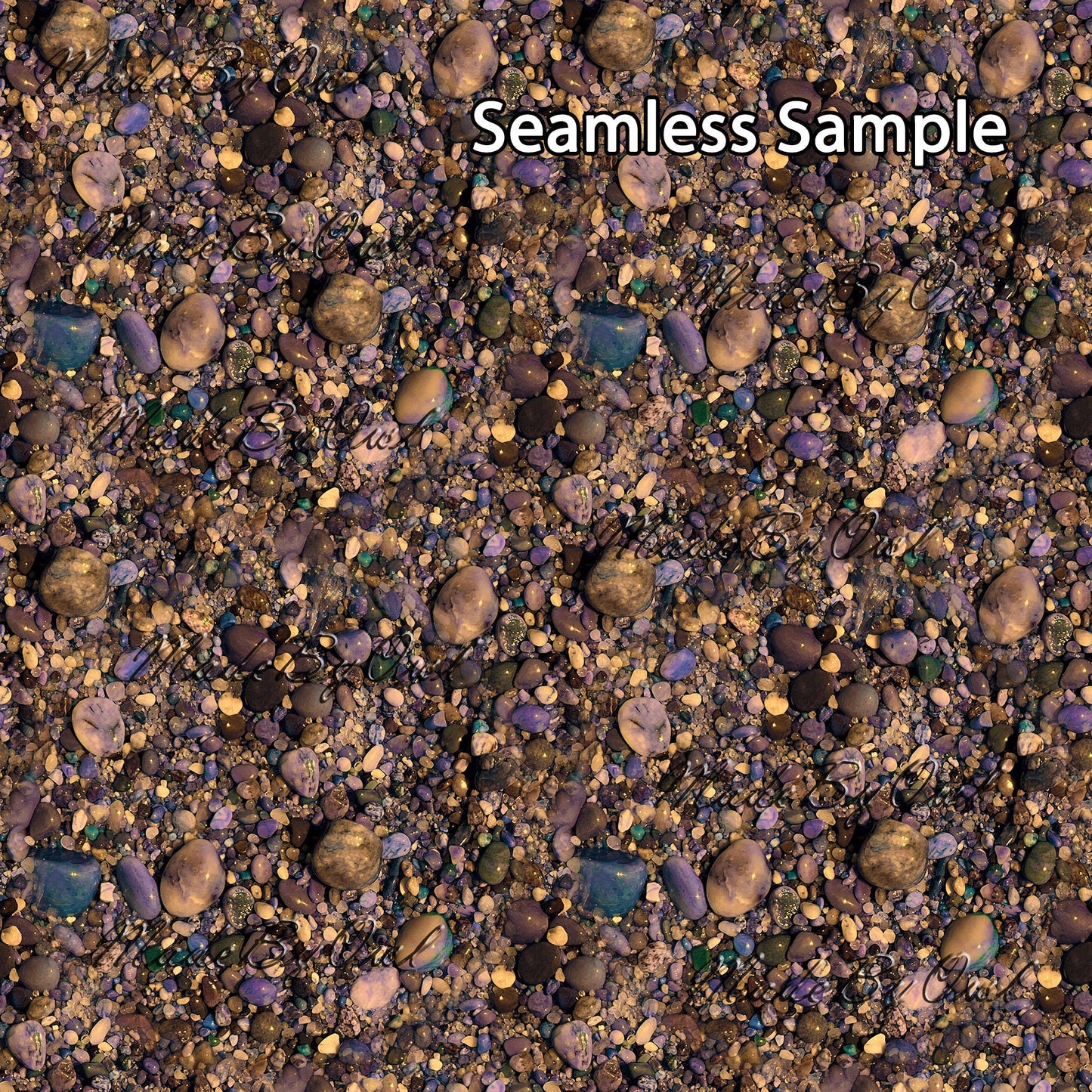 Stones and Pebbles Seamless Textures, Digital Backgrounds