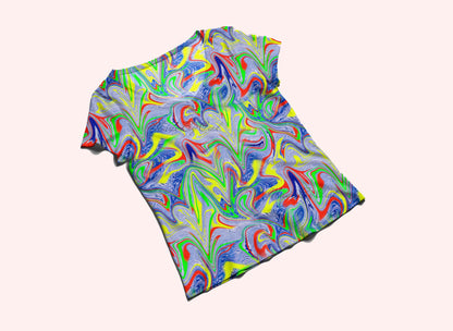 Liquid Marble Tileable Patterns, Abstract Backgrounds Digital Download