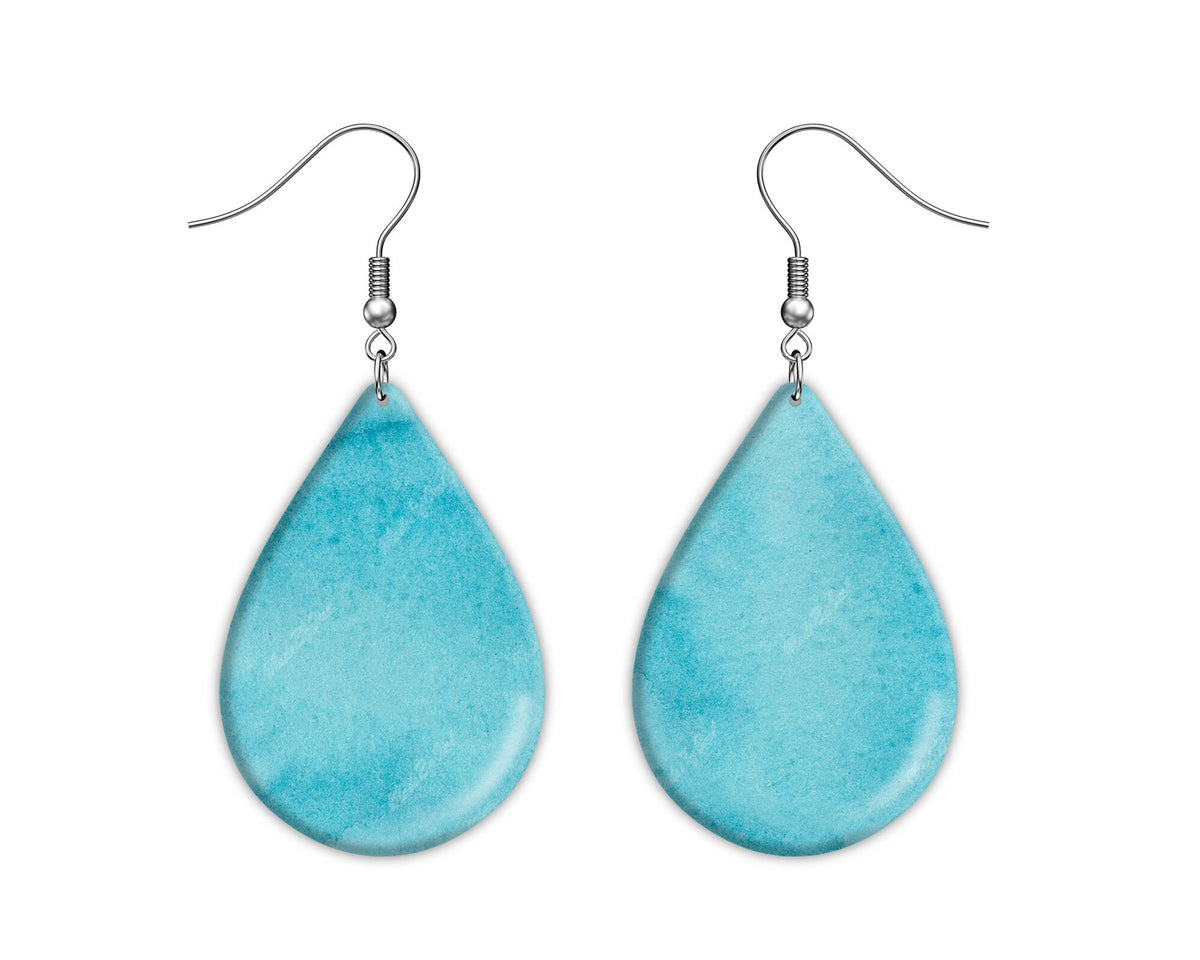 Turquoise Watercolor Texture, Seamless Background