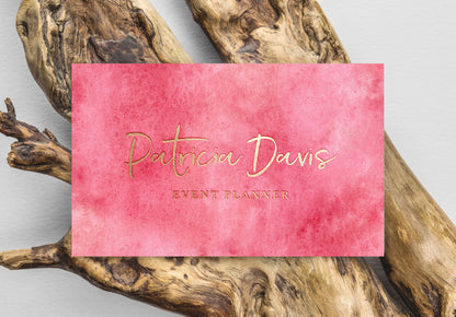 Coral Red Watercolor Background, Seamless Digital Download