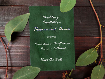 Dark Green Watercolor Background, Abstract Seamless Texture