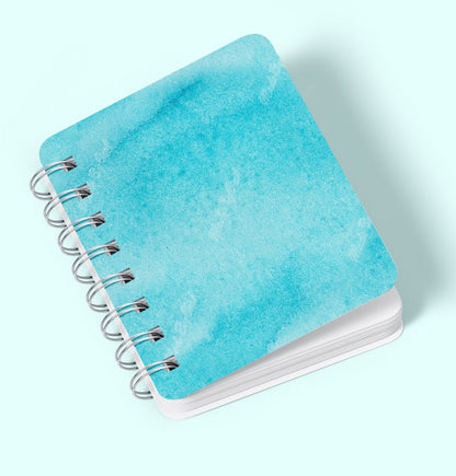 Turquoise Watercolor Texture, Seamless Background