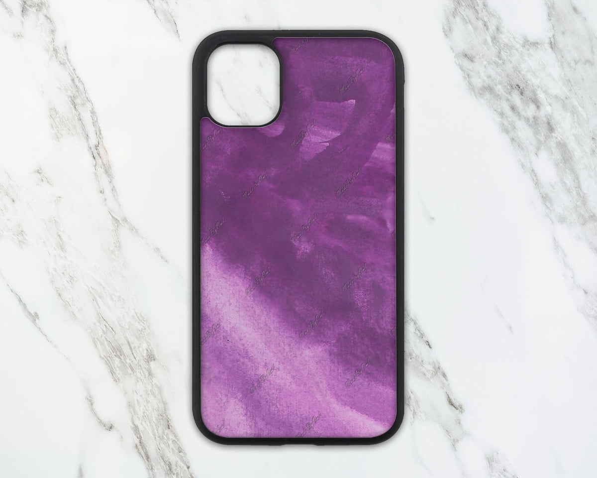 Purple Watercolor Background, Abstract Brush Stroke Texture