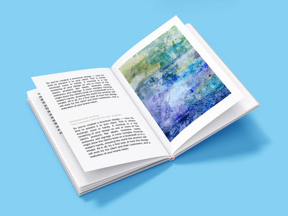 Green and Blue Grunge Background, Distressed Texture