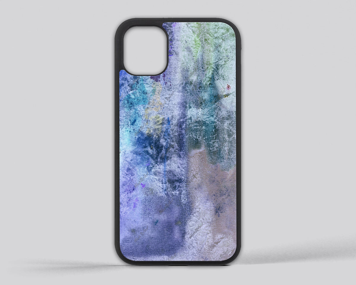 Purple and Blue Grunge Background, Distressed Texture