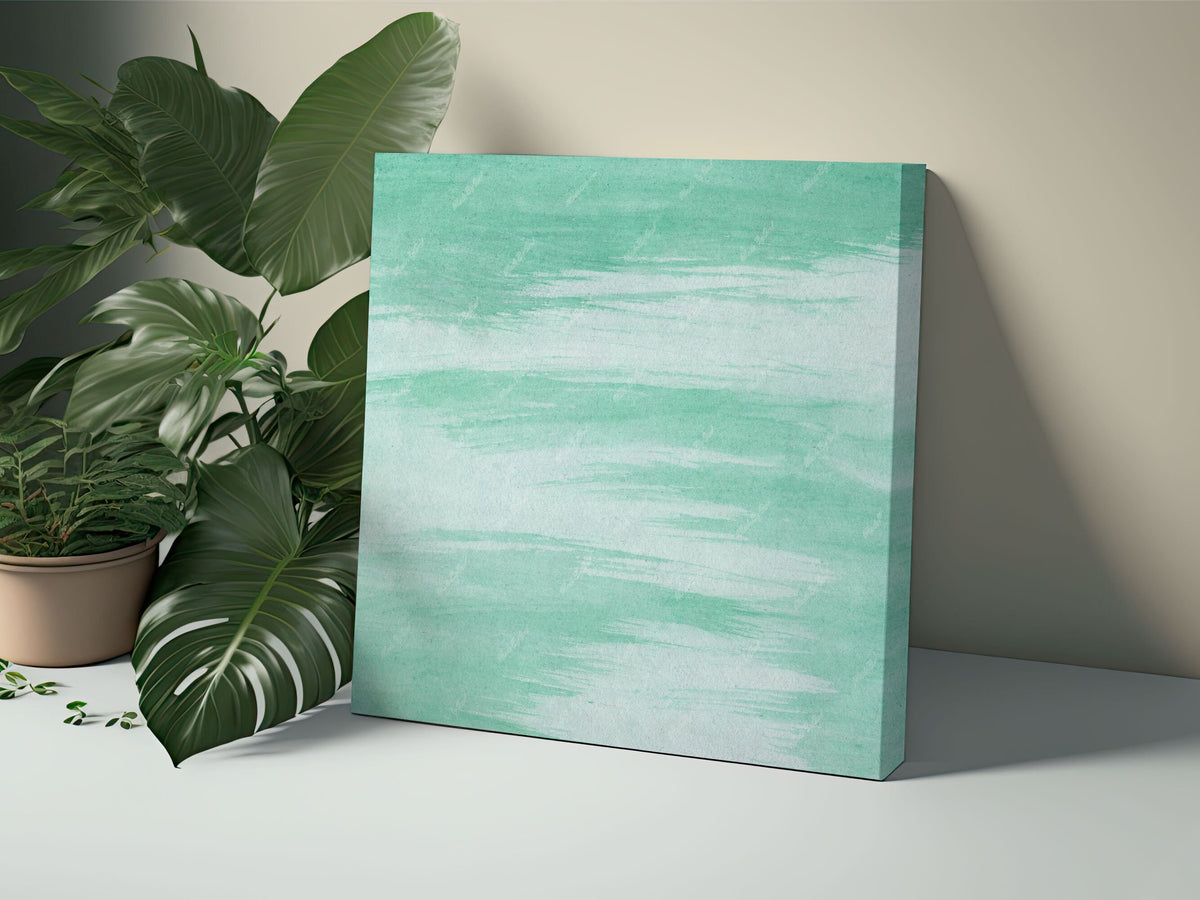 Mint Green Watercolor Background, Digital Download