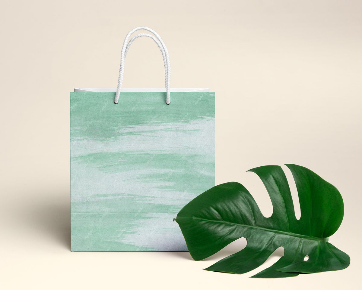 Mint Green Watercolor Background, Digital Download