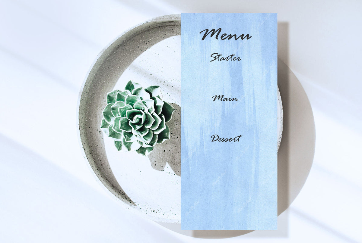 Baby Blue Watercolor Background, Digital Download