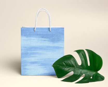 Baby Blue Watercolor Background, Digital Download