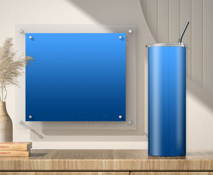 3 Light Blue 20oz tumbler sublimation designs