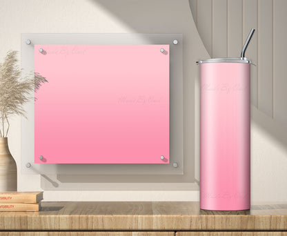 3 Blush Pink 20oz tumbler sublimation designs