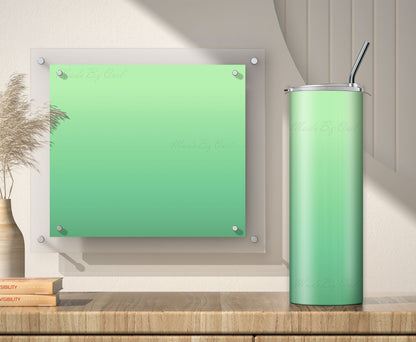 Lime Green Tumbler Sublimation Designs – 20oz, 3 PNG Wraps Mini Bundle