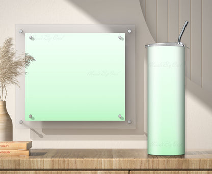 Lime Green Tumbler Sublimation Designs – 20oz, 3 PNG Wraps Mini Bundle