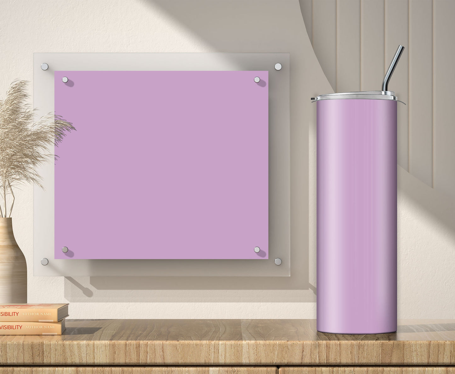 3 Pastel Purple Pastel Tumbler Sublimation Designs – 3 PNG Wraps (20oz)