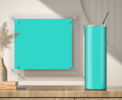 3 Greenish Pastel Tumbler Sublimation Designs – 3 PNG Wraps (20oz)