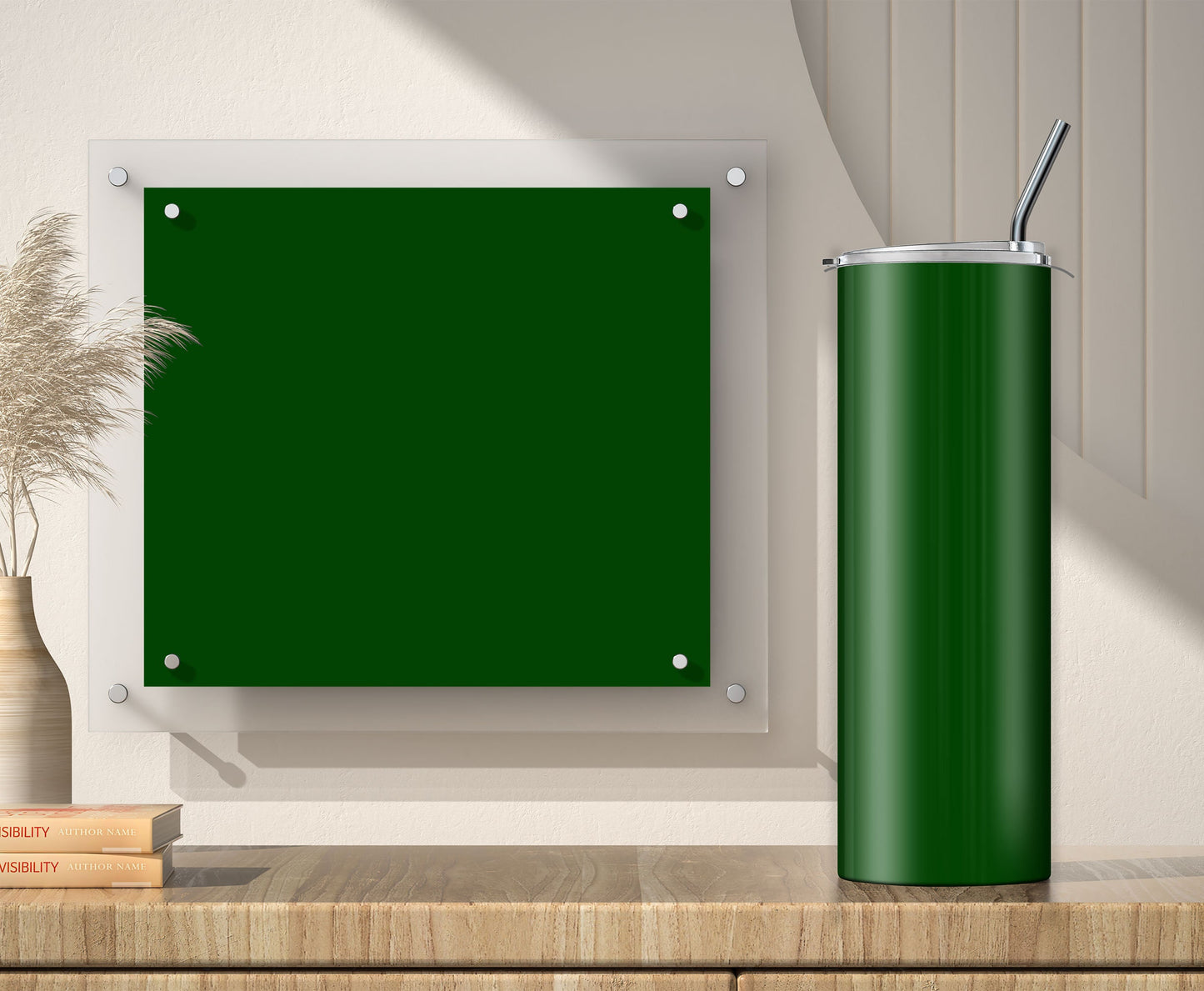 Dark Green Sublimation Designs for 20oz Tumbler – 3 PNG Wraps