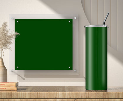 Dark Green Sublimation Designs for 20oz Tumbler – 3 PNG Wraps