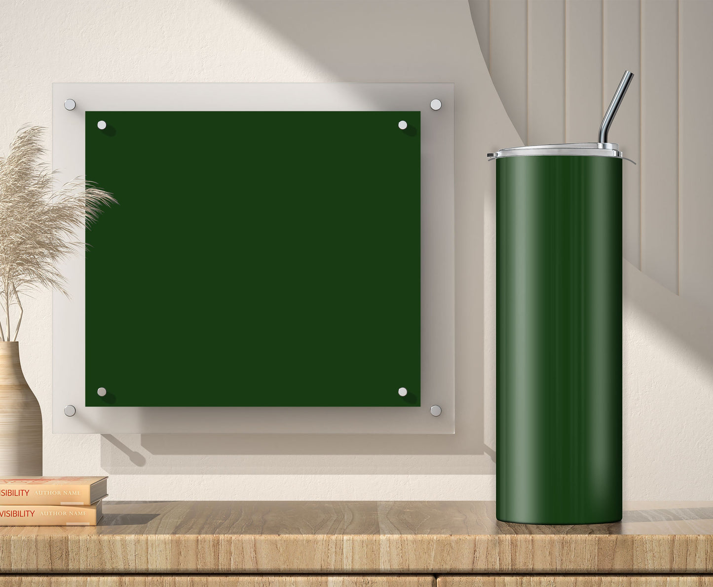 Dark Green Sublimation Designs for 20oz Tumbler – 3 PNG Wraps