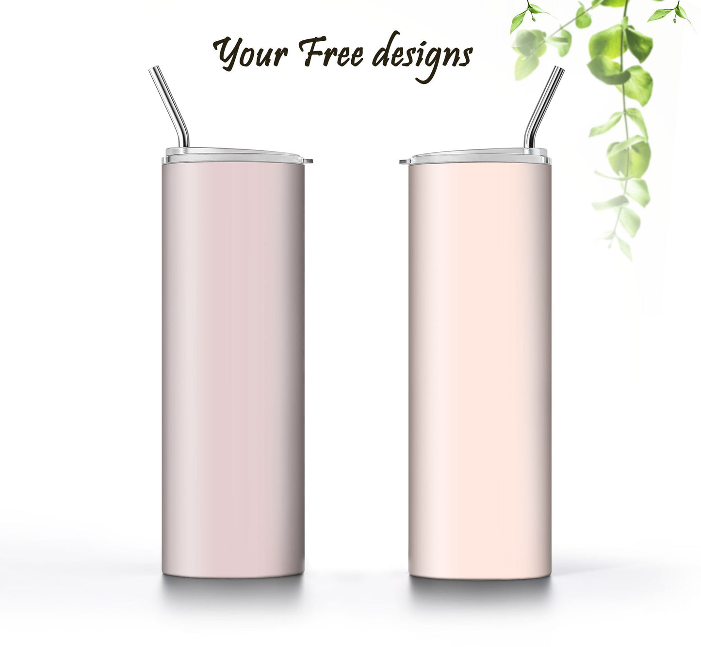 Pastel Tumbler Sublimation Designs – 3 PNG Wraps (20oz)