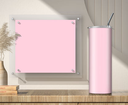 3 Pink Tumbler Sublimation Designs – 20oz, 3 PNG Wraps Mini Bundle