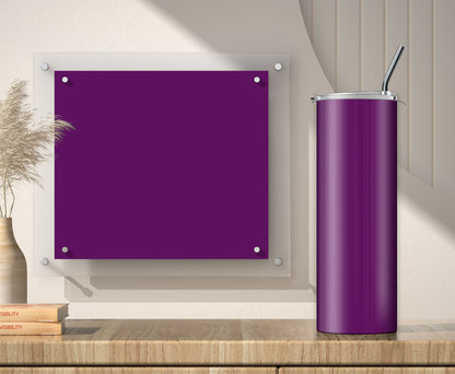 3 Purple Tumbler Sublimation Designs – 3 PNG Wraps (20oz)