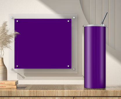 3 Purple Tumbler Sublimation Designs – 3 PNG Wraps (20oz)