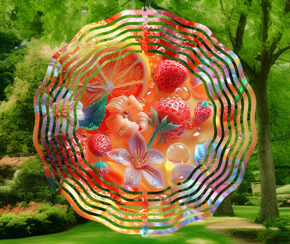 Summer 3D Wind Spinner Design – Sublimation PNG Download