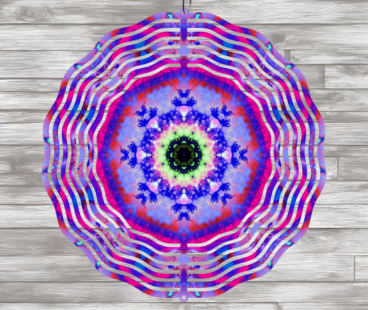 Purple Mandala Wind Spinner Sublimation Design Download