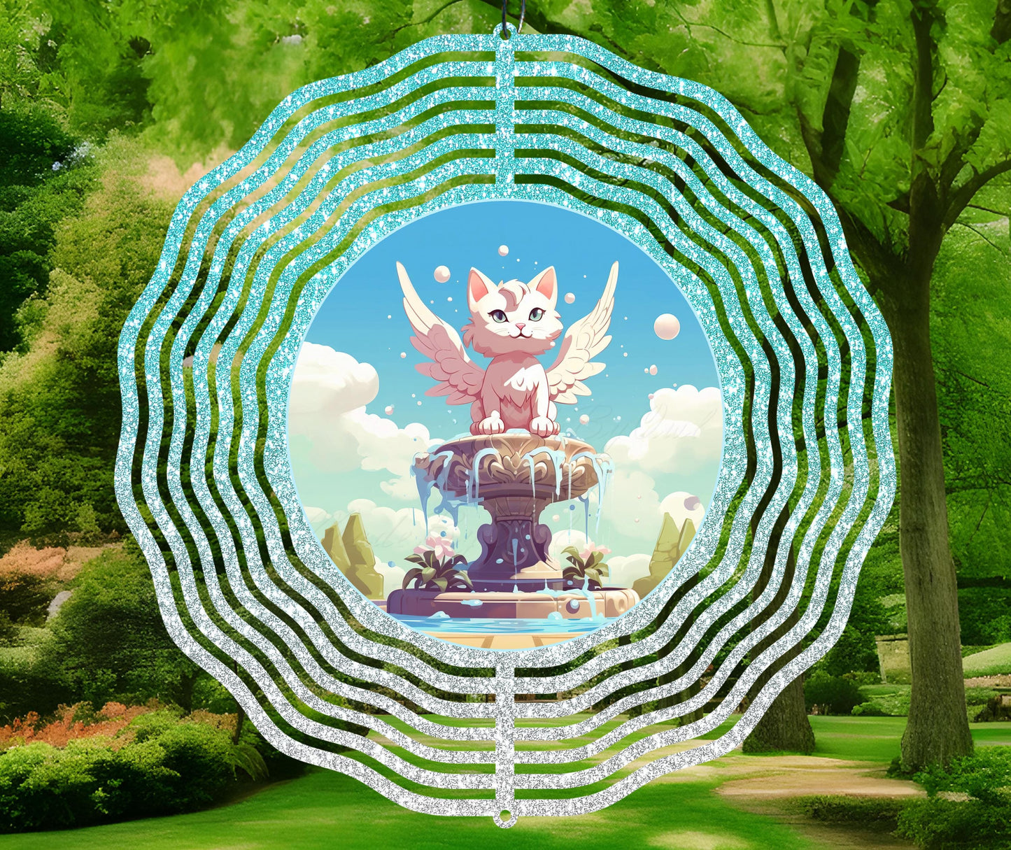 Sublimation Design: Funny Cat Spinner Instant Download