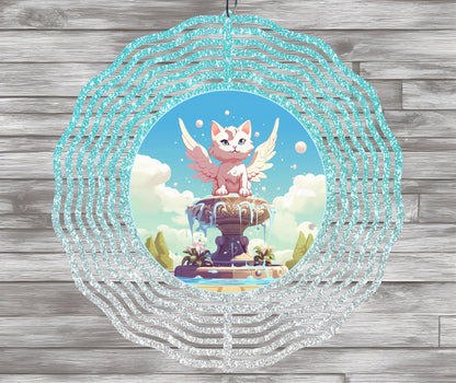 Sublimation Design: Funny Cat Spinner Instant Download