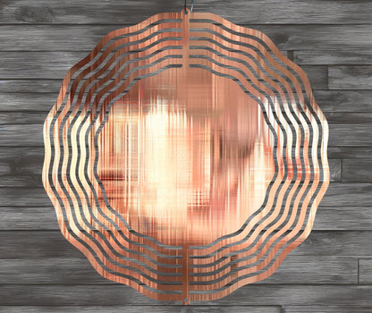 Sublimation Design: Gold Wind Spinner Instant Download