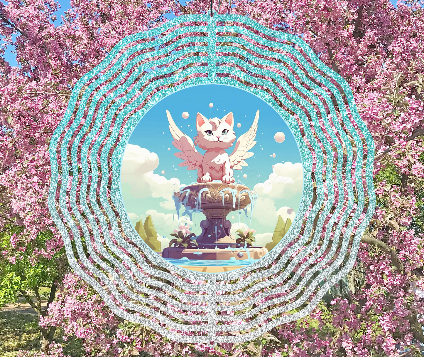 Sublimation Design: Funny Cat Spinner Instant Download