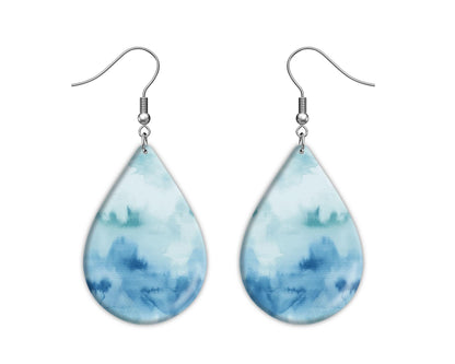 Abstract Landscape Watercolor Seamless Background, Seamless Texture