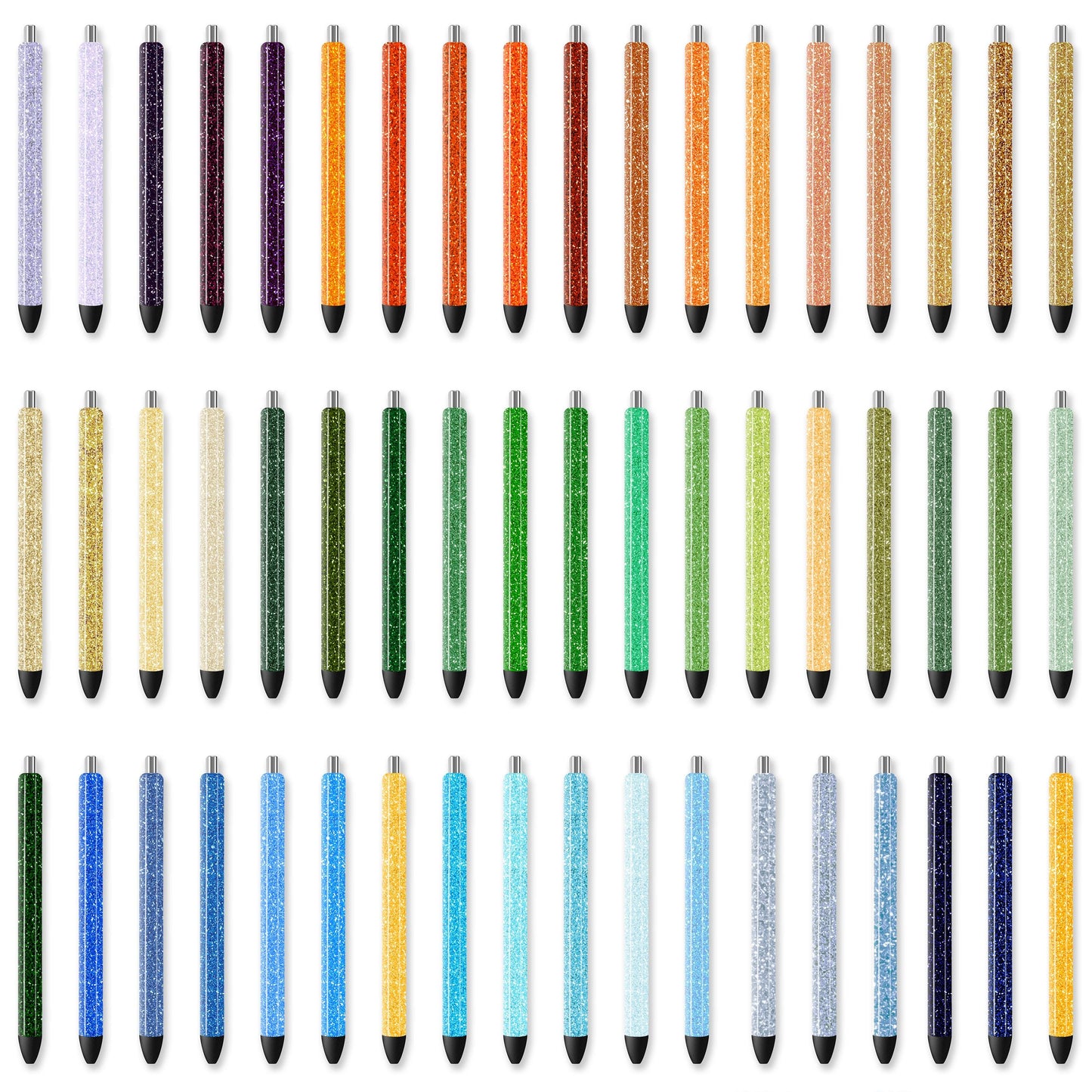 Glitter Pen Wraps Bundle – 100 Sublimation Designs Download