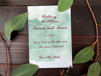 Sage Green Watercolor Background, Seamless Soft Wash Texture