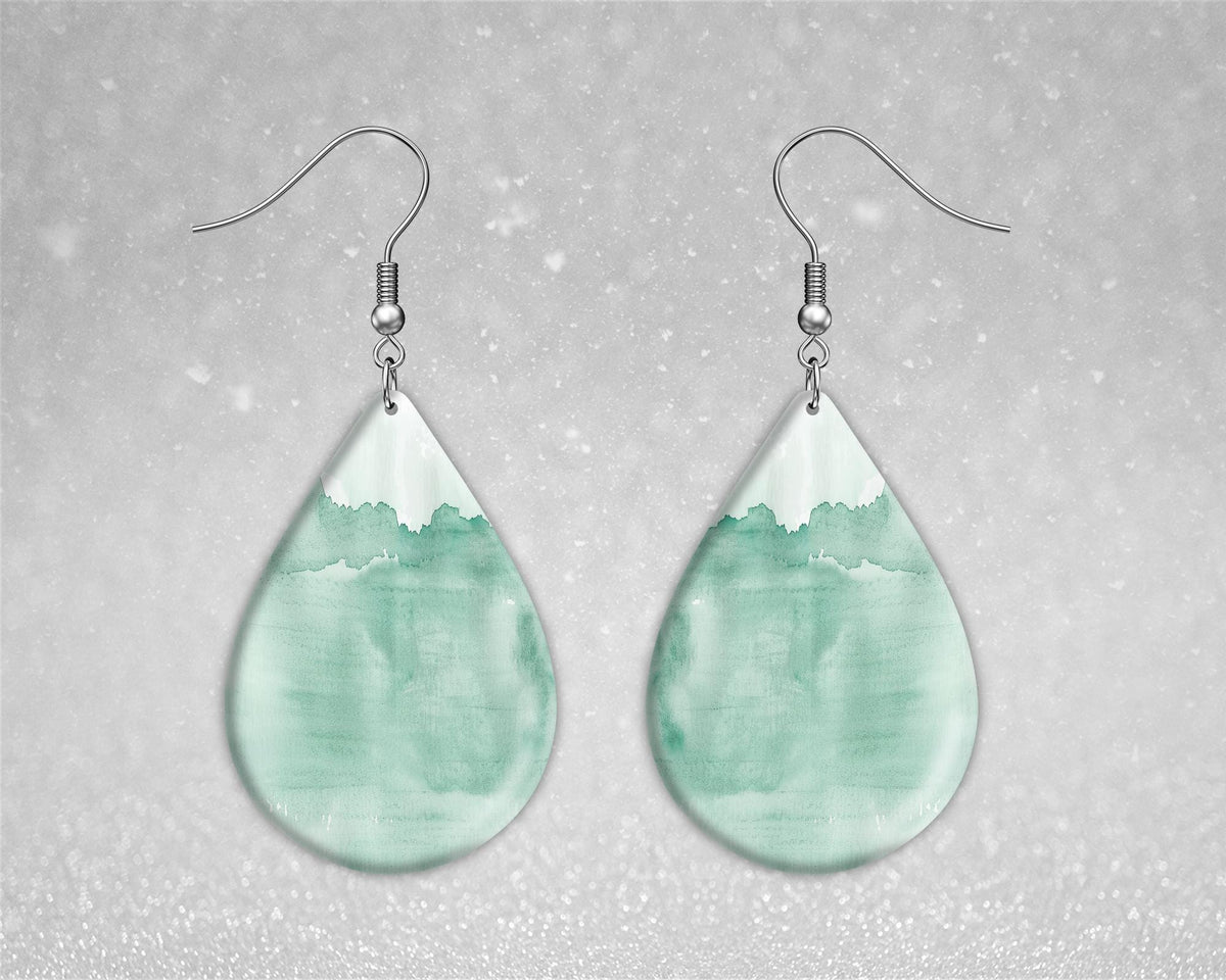 Sage Green Watercolor Background, Seamless Soft Wash Texture