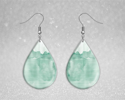 Sage Green Watercolor Background, Seamless Soft Wash Texture
