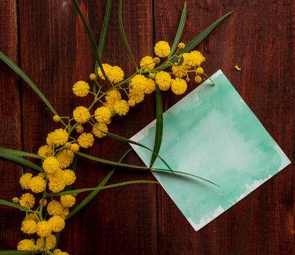 Mint Green Watercolor Dackground, Abstract Texture Digital Download