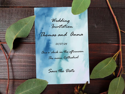 Abstract Landscape Watercolor Seamless Background, Seamless Texture