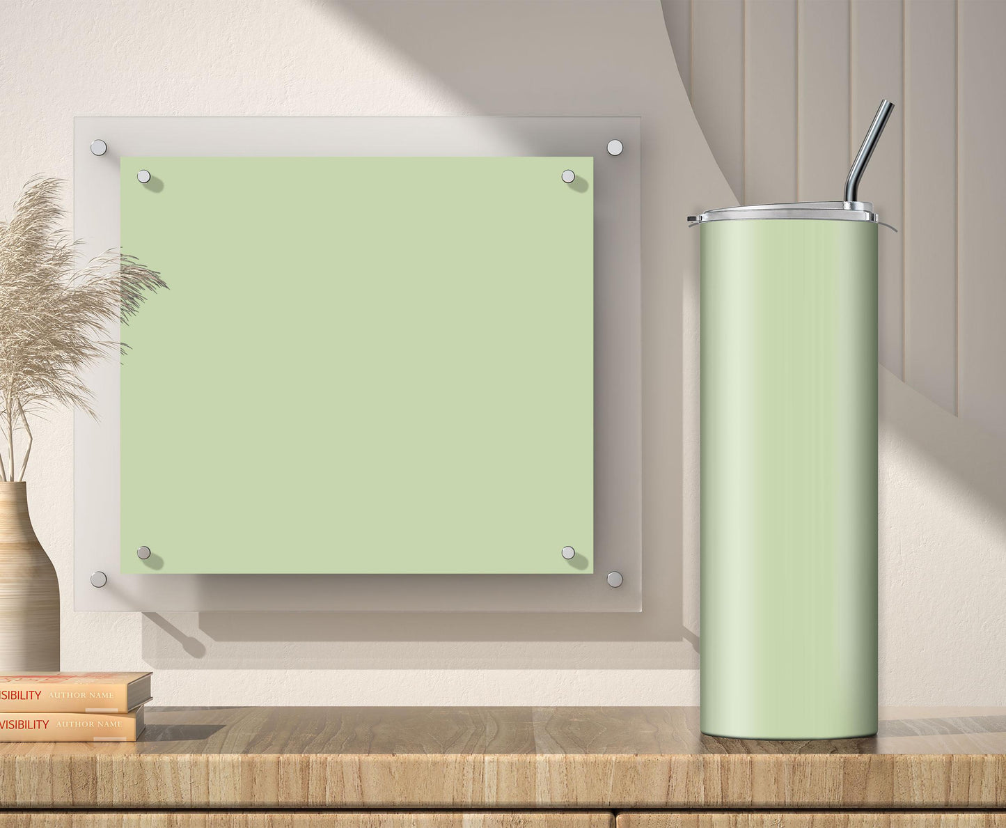 3 Lime Green Tumbler Sublimation Designs – 3 PNG Wraps (20oz)