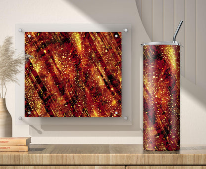 Bronze Glitter Tumbler Sublimation Designs – 20oz, 3 PNG Wraps Mini Bundle