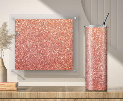 Silver, Gold, and Rose Gold Glitter Sublimation Designs for 20oz Tumbler