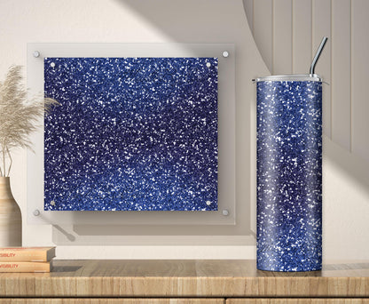 Navy Blue Tumbler Sublimation Designs – Ombre, 20oz, 3 PNG Wraps