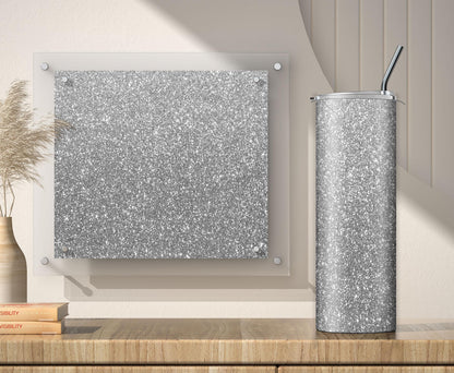 Silver, Gold, and Rose Gold Glitter Sublimation Designs for 20oz Tumbler