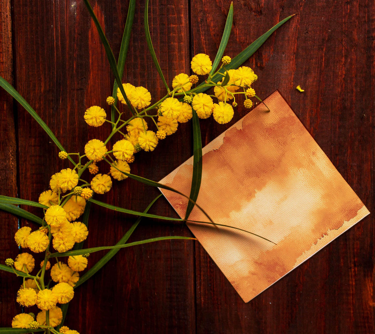 Warm Brown Watercolor Background, Digital Download